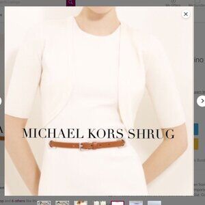 NWT- Michael Kors Collection Shrug